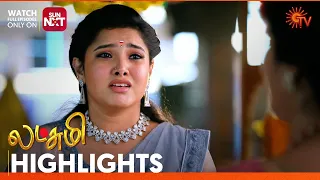 Lakshmi  - Highlights | 27 Mar 2024  | New Tamil Serial | Sun TV