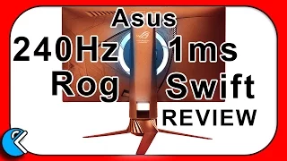 Asus Rog Swift PG258Q 240Hz Monitor Review Cruncher Technology