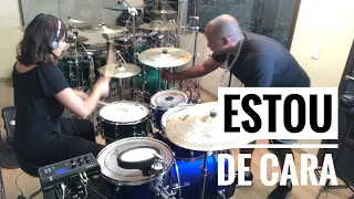 NUNCA TOCOU BATERIA ANTES E JÁ TEM BEAT E PEGADA?😲😲