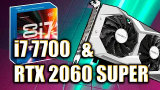 Compatibility and test in games | Intel i7 7700 and RTX 2060 SUPER