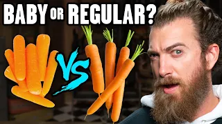 Baby vs. Regular Veggies (Taste Test)