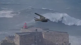 Empty Nazare is a Thing of Terror and Beauty