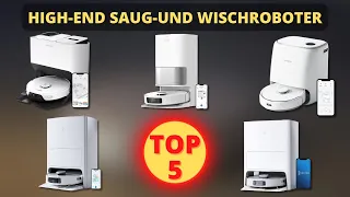 Die Besten Saugroboter mit Wischfunktion und Absaugstation  - Top 5 High End Saugroboter