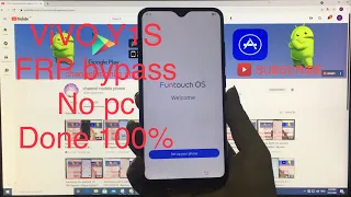 VIVO Y1S FRP BYPASS | Bypass google account vivo 2015 android 10 | done 100%
