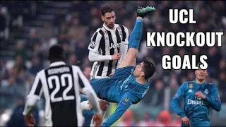 CRISTIANO RONALDO'S UCL KNOCKOUT GOALS