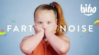 100 Kids Make A Fart Noise | 100 Kids | HiHo Kids