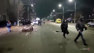 Смертельное ДТП в центре Волгограда попало на видео