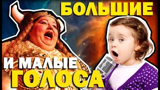 Можно ли ИЗМЕРИТЬ размер ГОЛОСА!? Большие и маленькие голоса, в чём разница?