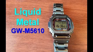 Liquid metal стальная модификация G-Shock GW-M5610-1ER