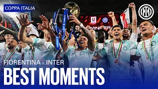 FIORENTINA 1-2 INTER | BEST MOMENTS | PITCHSIDE HIGHLIGHTS 👀⚫🔵