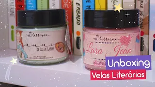 Unboxing: Velas Literárias | Estrelado