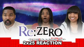 Re Zero 2x25 Offbeat Steps under the Moonlight - GROUP REACTION!!!