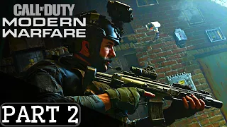 Call of Duty Modern Warfare Gameplay Walkthrough Part 2 (No Commentary)