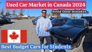 Used Car prices in Canada 2024 I Best budget cars for International Students