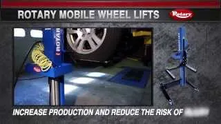 Rotary Lift: Mobile Wheel Lifts