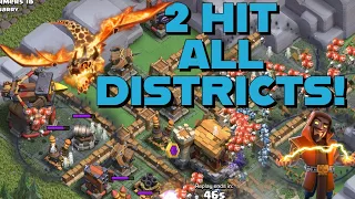 2 HIT ALL DISTRICTS! #2 | Easy attack strategies that anyone can do | Clan Capital