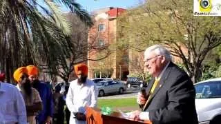 Rememberance Day - Tribute to Sikh soldiers of "Battle of Saragarhi" in Adelaide 15 Sept 2013