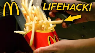 McDonalds HACK! So bleiben die Pommes knusprig