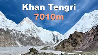 Khan Tengri (7010m) | 4K | Southern Inylchek Glacier - August 2021