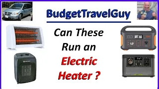 🥶 Van Life: Can I run a ceramic heater on a Jackery or Goal Zero? (Space heaters, electric heaters)