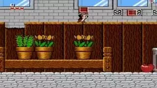 Chip 'n Dale Rescue Rangers [NES/Dendy] на русском,прохождение #1.