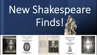 New Shakespeare Finds!