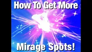 Pokemon oras| How to obtain new Mirage Spots