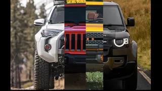Jeep Wrangler vs Ford Bronco vs Toyota 4runner vs Land Rover Defender. Which is the most practical