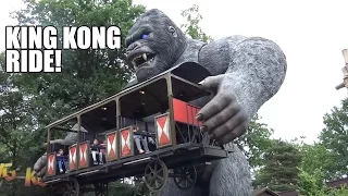 Weird King Kong Ride POV!  Bobbejaanland Belgium