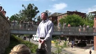 WVU Prof. Michael Walsh Ice Bucket Challenge