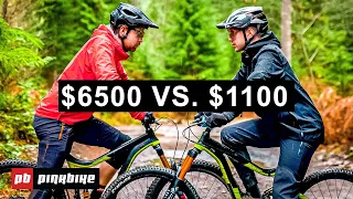 $1100 vs. $6500 In Upgrades On A Used Mountain Bike - Budget vs. Baller Episode 5