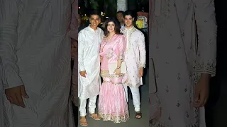 Twinkle Khanna and son Aarav @serede.