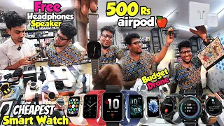 வெறும் 500Rsக்கு Airpod & Smart Watch | Free Bluetooth Speaker | Cheapest Accessories Shop Chennai