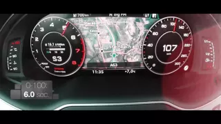 Acceleration  2016 Audi Q7 3 0 TFSI 0 200 km⁄h