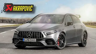 Mercedes AMG A45/A45S with AKRAPOVIC Exhaust