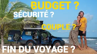 7 MOIS de VOYAGE EN AFRIQUE en 4x4 (on répond à tout)