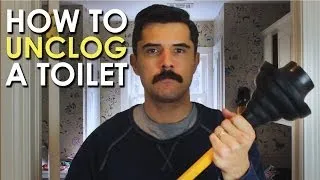 How to Unclog a Toilet (Like a Plumber) | The Art of Manliness