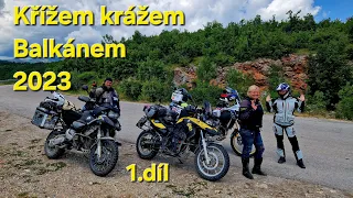 Křížem krážem Balkánem EP1 / Bosna / 4K / motorcycle / ENDURO / Adventure /