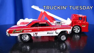 Truckin' Tuesday! Ford C-800 and '65 Mercury Comet Cyclone Gasser