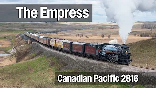 The Empress: CP 2816 - Final Spike Anniversary Steam Tour