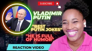 🇷🇺FIRST TIME WATCHING Best Putin jokes REACTION!!!🤣I Love Him✨️