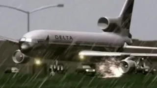 Delta Airlines Flight 191 - Crash Animation 2