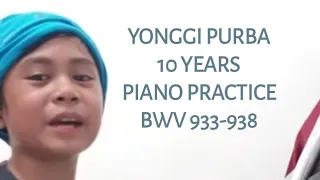 PRELUDE BWV 933-938 (Practicing by Yonggi Purba)