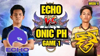 ECHO VS ONIC PH GAME 1 l GROUP STAGE WEEK 4