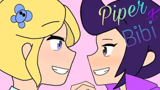 Piper X Bibi. Brawl starts Animation  Senorita Meme