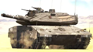 Merkava Mk.4B Main Battle Tank Gameplay || War Thunder