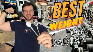 What weight darts should you use?