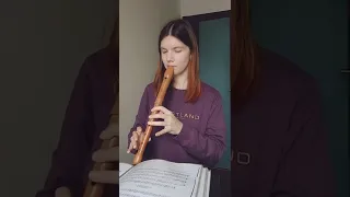 Gavotte I / J.S. Bash / recorder alto