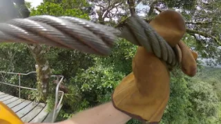 Superman Zip Line Extremo Park (Monteverde/Costa Rica) #360°