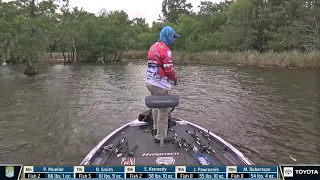 2023 Bassmaster Elite at Santee Cooper Lakes, SC - Toyota Mid Day Report - Day 4